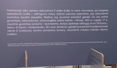 Pirmųjų pasų Lietuvoje paroda Alytaus kraštotyros muziejuje