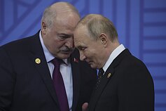 Александр Лукашенко и Владимир Путин Александр Лукашенко и Владимир Путин