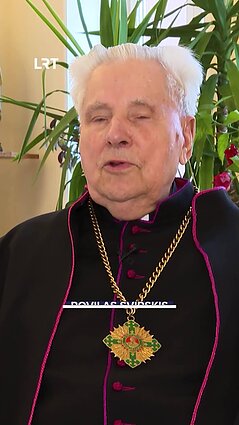 Neeilinė sukaktis: kunigui Povilui Svirskiui sukanka 100 metų