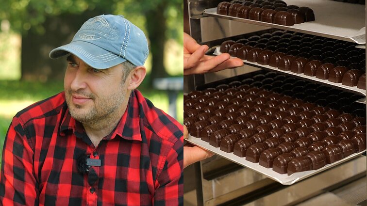 Iš Norvegijos Sigitas parsivežė žmoną ir verslo idėją: Biržuose kuria unikalų šokoladą