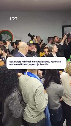 Sakartvele vyksta parlamento rinkimai