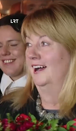 Blinkevičiūtė reiškia padėką Lietuvos žmonėms