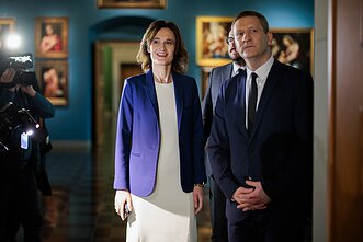 Виктория Чмилите-Нильсен и Симонас Кайрис; Либералы