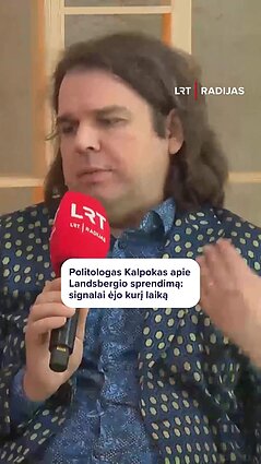Politologas įvertino Landsbergio sprendimą trauktis