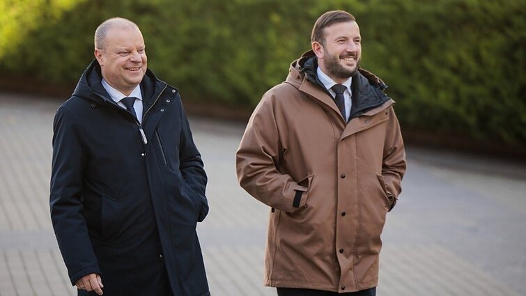 Skvernelis po susitikimo su Nausėda: postų dalybų tikrai neaptarinėjome