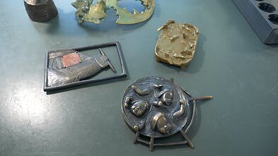 Medalių kūrėja Telšiuose 