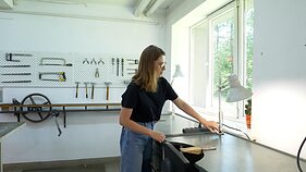 Medalių kūrėja Telšiuose 