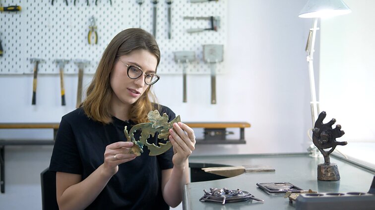 Medalių kūrėja Telšiuose 