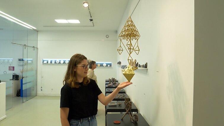 Medalių kūrėja Telšiuose 