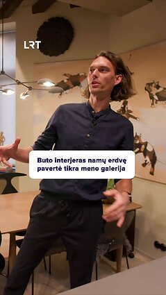 Įspūdingas kiekis meno kūrinių: bijojau, kad rasiu chaosą