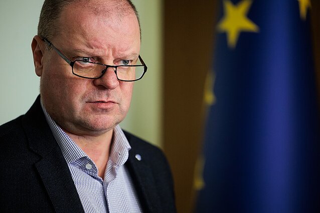 Atsakydamas, ar LVŽS atitinka lūkesčius koalicijai, Skvernelis konkretus – „ne“