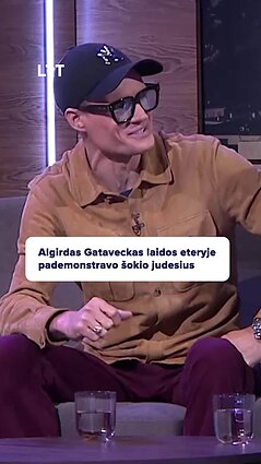 Netikėtas Gatavecko šokio pasirodymas scenoje!