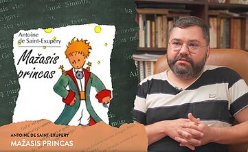 Skaitydamas „Mažąjį princą“ R. Karpis pasitikrina, kaip jaučiasi pats