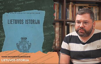 Rafailas Karpis vėl įsigijo vaikystėje mėgtą Lietuvos istorijos knygą