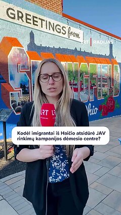 Laida iš miesto, kurio gyventojus Trumpas apkaltino gyvūnų valgymu