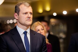  Lietuvos socialdemokratų partija susirinko į prezidiumo posėdį; Gintautas Paluckas