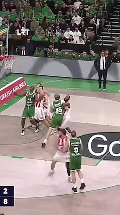 Giedraičio ir Maneko šou „Žalgirio“ arenoje