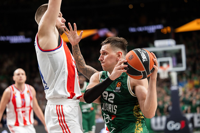 Eurolyga. Kauno „Žalgiris“ – Belgrado „Crvena zvezda“