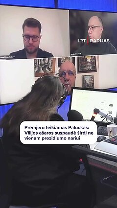 Paluckas apie Blinkevičiūtės sprendimą: ašaros suspaudė širdį ne vienam