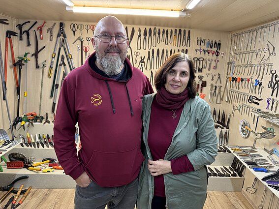 Kęstutis Mėlinis and Edita Mėlinienė