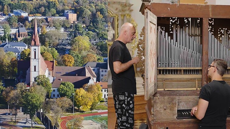 Kretingos bažnyčios bei vienuolyno lobiai ir restauruoti unikalūs vargonai