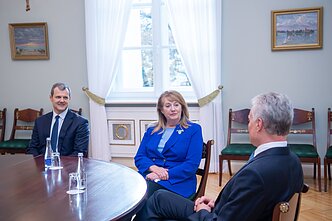 Gintautas Paluckas, Vilija Blinkevičiūtė, Gitanas Nausėda