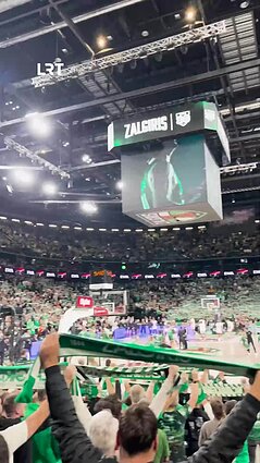 „Žalgirio“ himnas vėl skamba Nemuno saloje