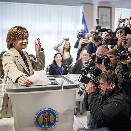 AP nuotr., Maja Sandu