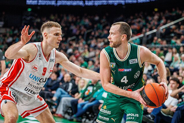 LKL: Kauno „Žalgiris“ – Utenos „Juventus“