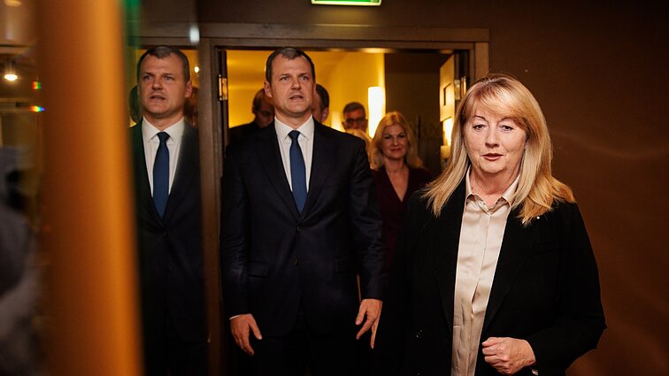 „Rinkėjų neapgavusiai“ Blinkevičiūtei pasitraukus, Paluckas dėl koalicijos kalbės plačiau