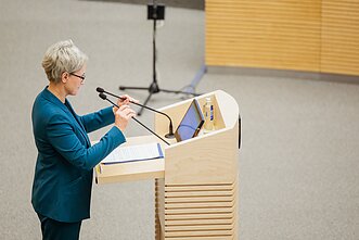 Nida Grunskienė. Statutinių pareigūnų diskusija Seime