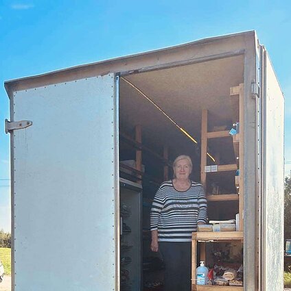 Autoparduotuvės savininkė Aleksandra Bielinienė iš Molėtų rajono.