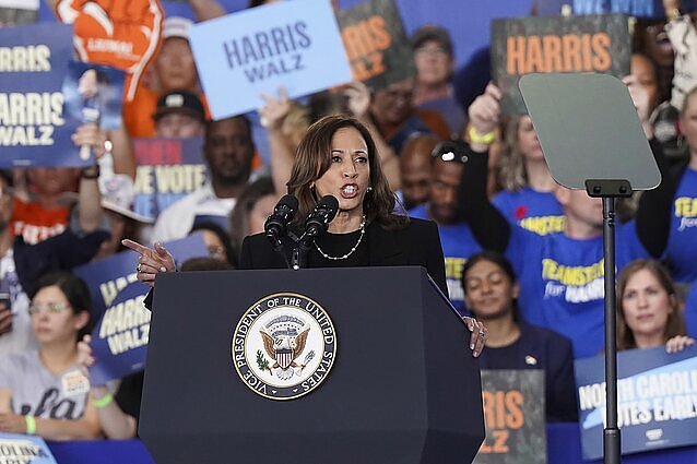 Apžvalgininkas apie tirpstančius Harris šansus: buvo palankiausi metai laimėti moteriai