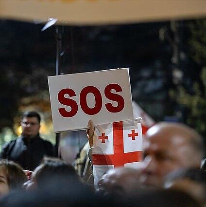 I.Žvinakytės/LRT nuotr., Kūrėja Mariam Shakarashvili: dalis kartvelų menininkų atsisakė bendrauti su vladančisiais