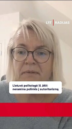 JAV Politologė: galvojama, kad Trumpas ateis ir sutvarkys gyvenimą