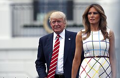 Melania Trump ir Donaldas Trumpas