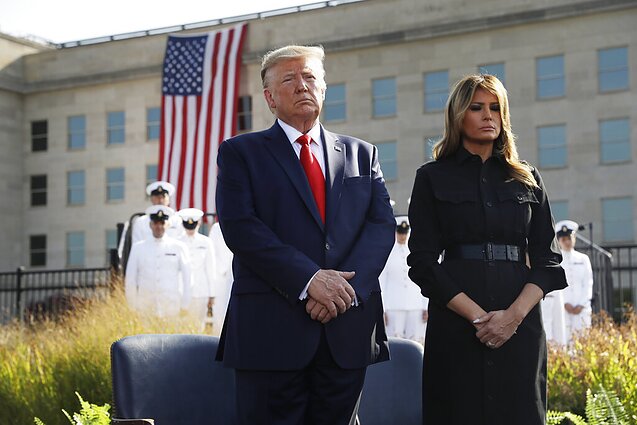 Melania Trump ir Donaldas Trumpas Melania Trump ir Donaldas Trumpas