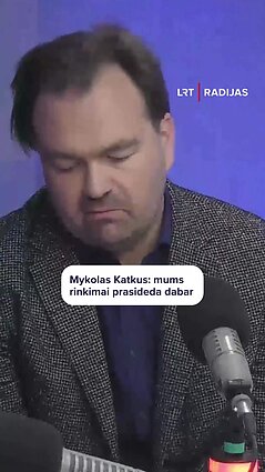 Katkus apie Trumpo įtaką karui Ukrainoje: manyčiau, kad laviruos