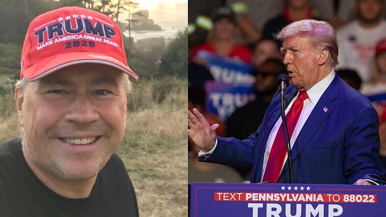 Trumpą palaikantis JAV lietuvis jo teistumo nesureikšmina: originalus politikas