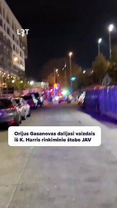 Vaizdai iš Harris rinkiminio štabo