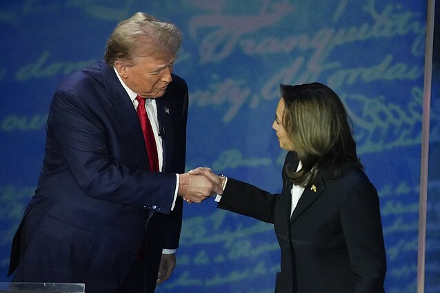 Donaldas Trumpas, Kamala Harris