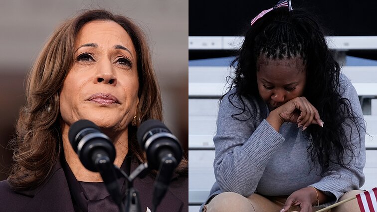 Įgėlė Trumpui ir pravirkdė palaikiusius rinkėjus: įvertino Harris pralaimėjimo kalbą