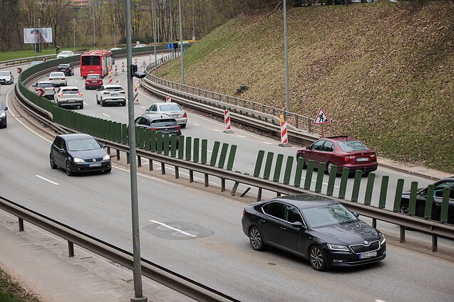 Vidutinio greičio matuokliai Geležinio Vilko gatvėje