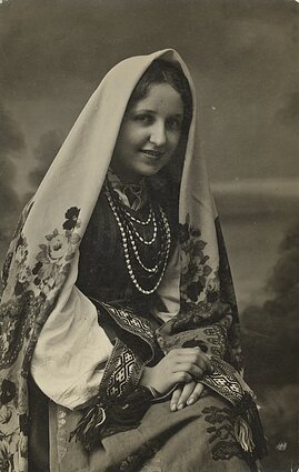 Ponios Vailokaitienės portretas, 1916 m.