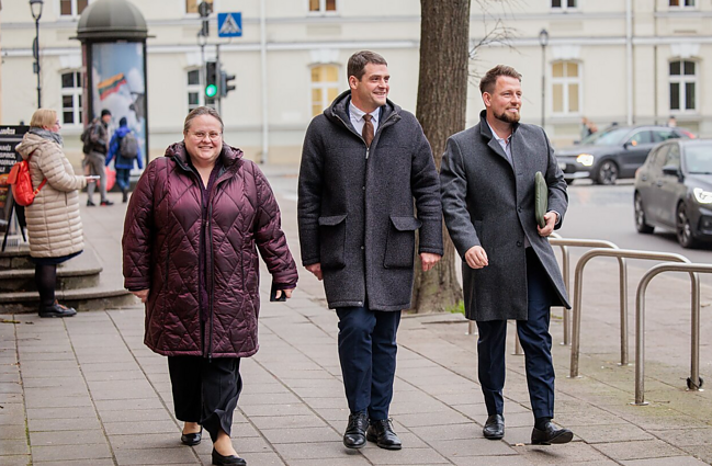 Agnė Širinskienė apie koalicijos sutartį: juodraštyje mačiau Sauliaus Skvernelio pavardę