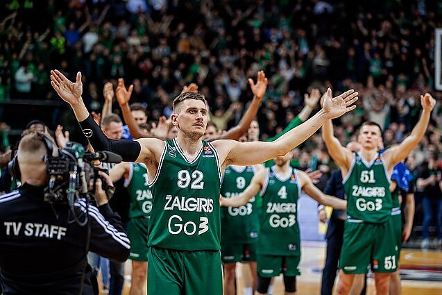 Žalgiriečiai Miunchene sulaukė gausaus palaikymo