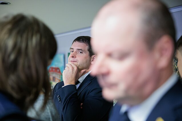 Remigijus Žemaitaitis ir Saulius Skvernelis Remigijus Žemaitaitis ir Saulius Skvernelis