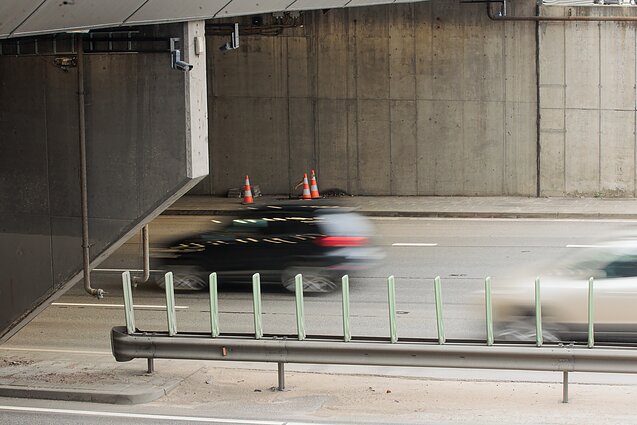 Vidutinio greičio matuokliai Geležinio Vilko gatvėje