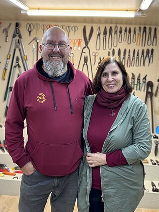 Kęstutis Mėlinis and Edita Mėlinienė