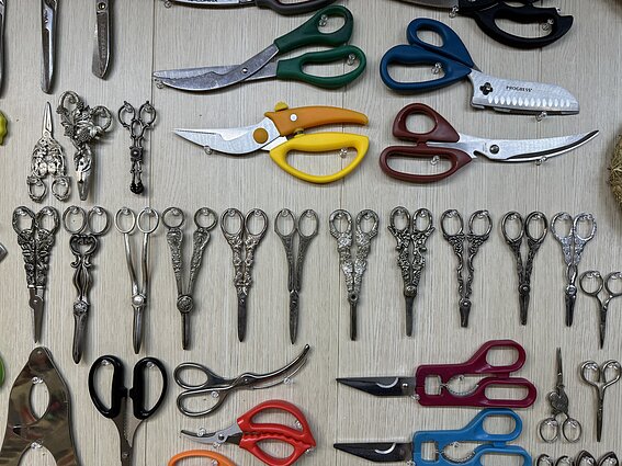 The Scissors Museum in Griniai, Kelmė District